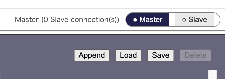 Slave UI